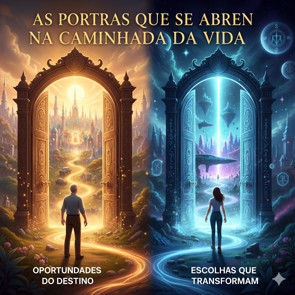 Portas, todas as portas são diferentes umas das outras.