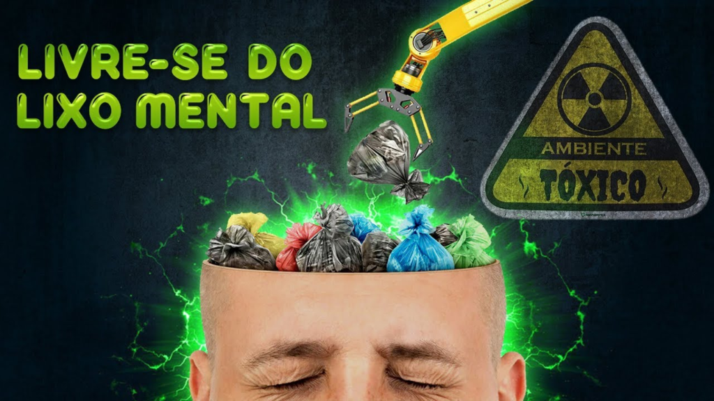 Há lixo no subconsciente. Livre-se do lixo mental.