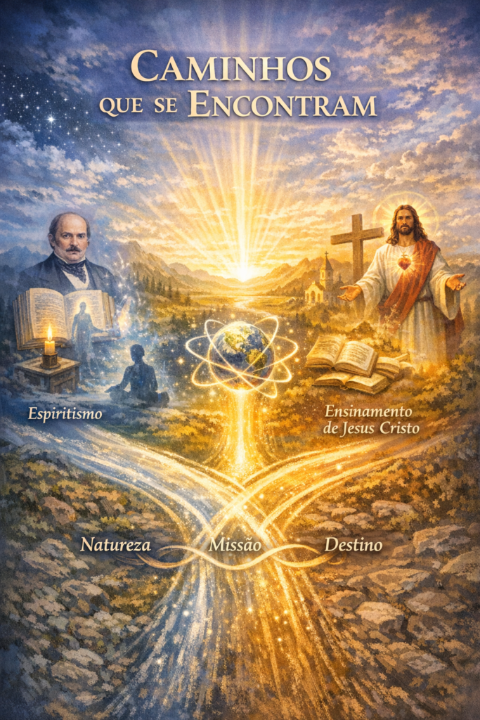 Caminhos que se encontram.