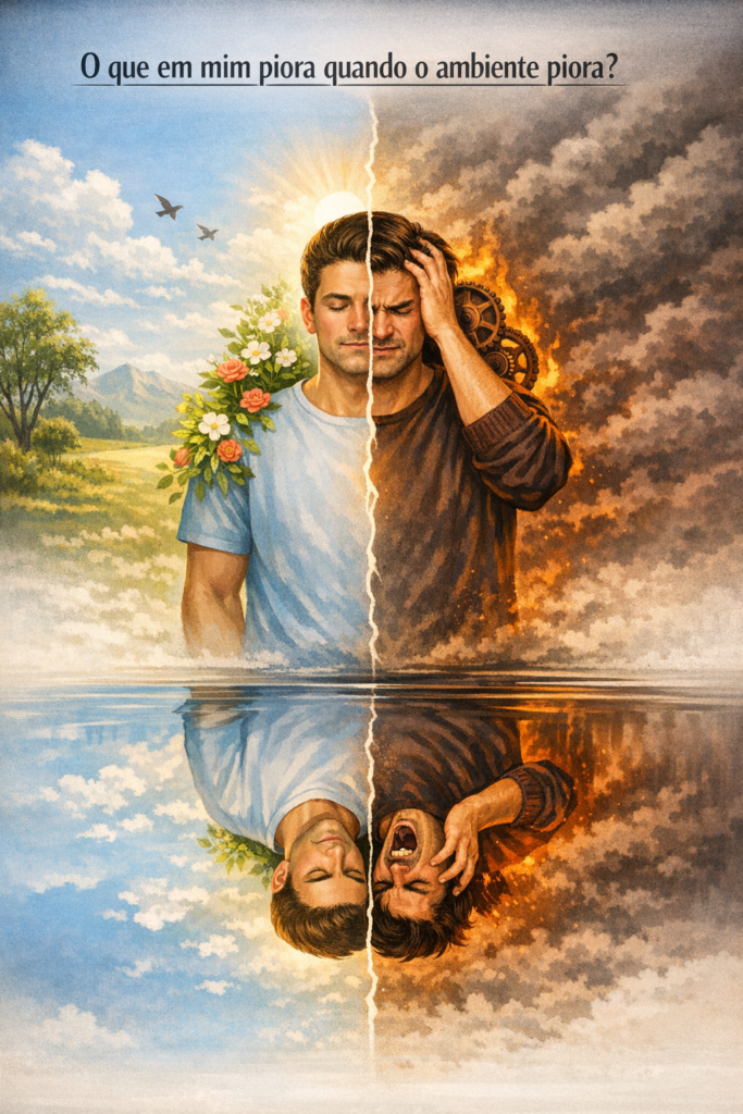 O que em mim piora quando o ambiente piora?