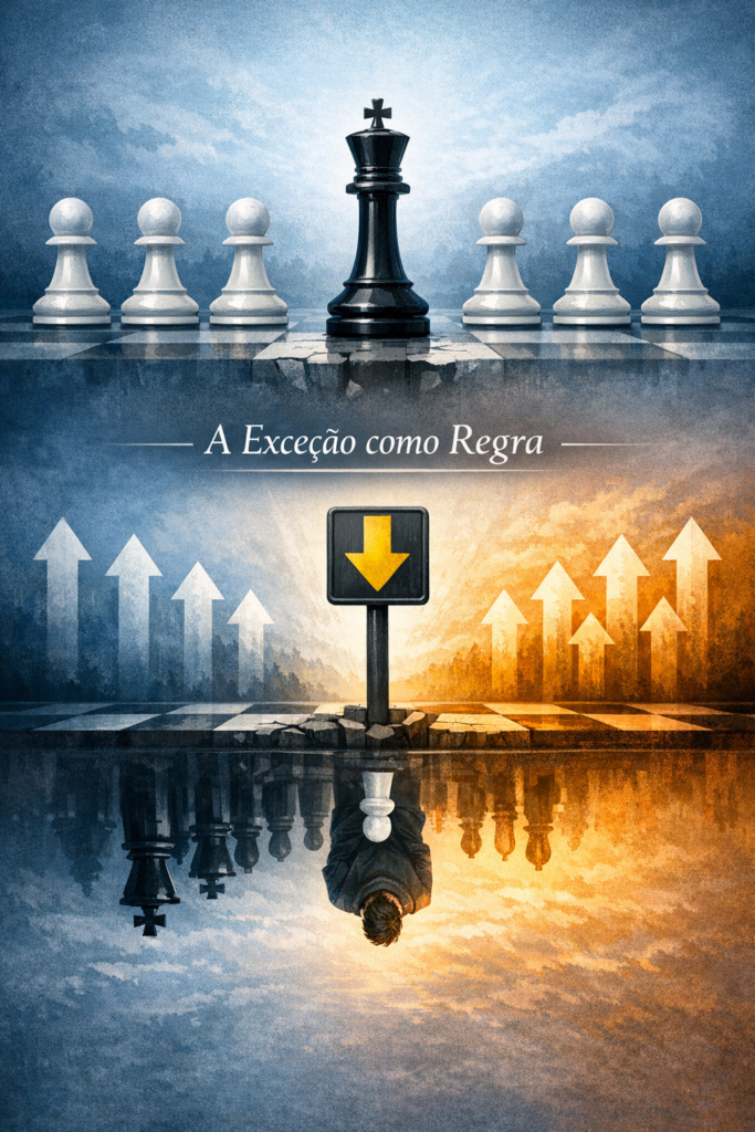 A Exceção como regra.