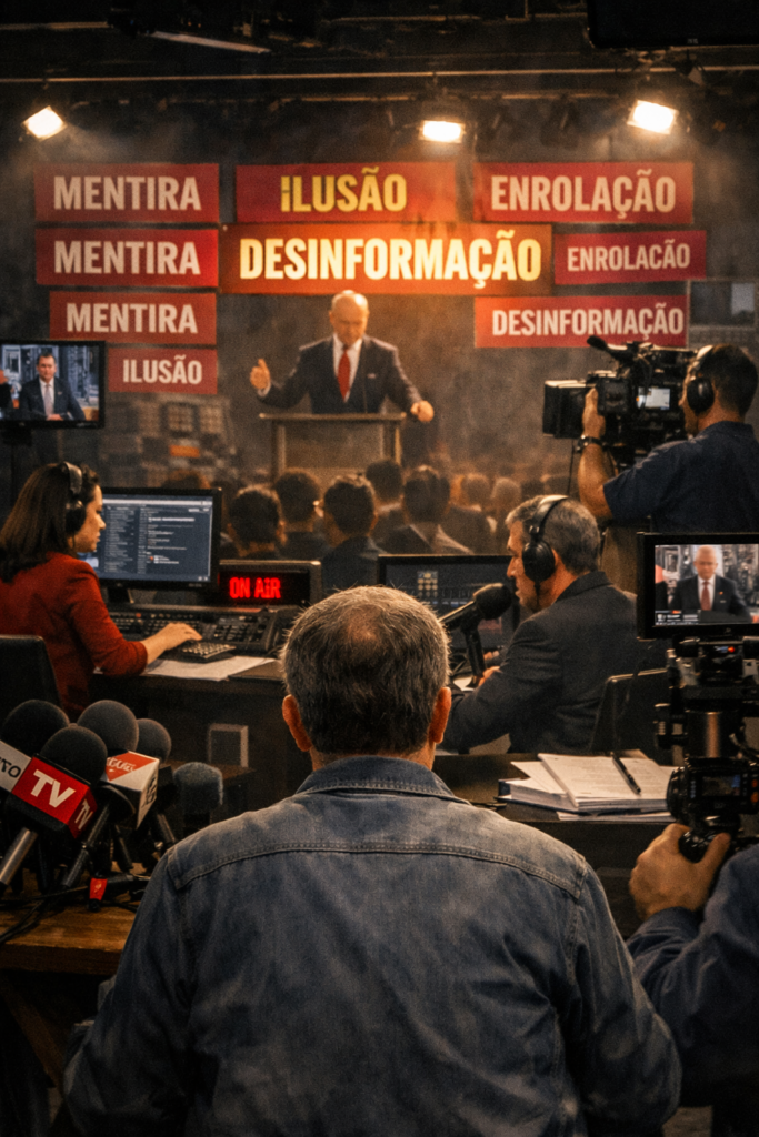 Brasil na encruzilhada, desinformação.