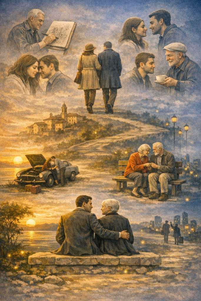 Os Encontros que nos salvam pelo caminho,