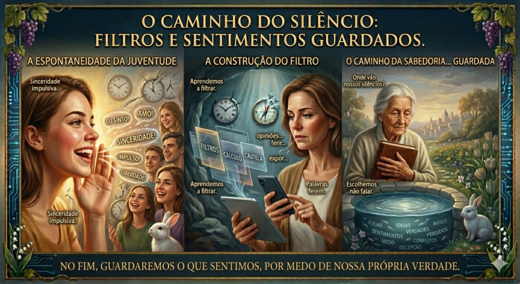 Para onde vão nossos silêncios?