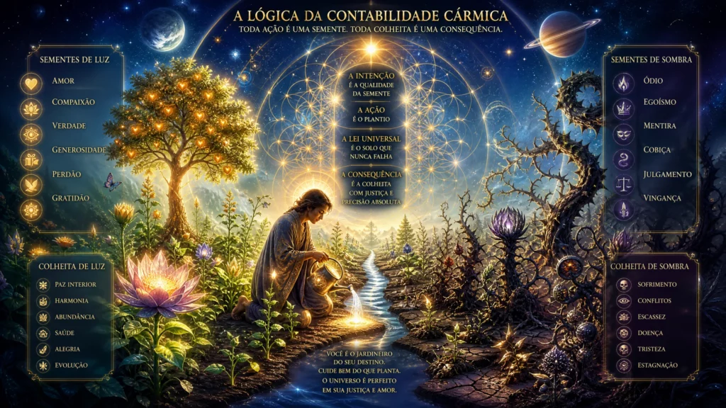 A Lógica da Contabilidade Cármica.