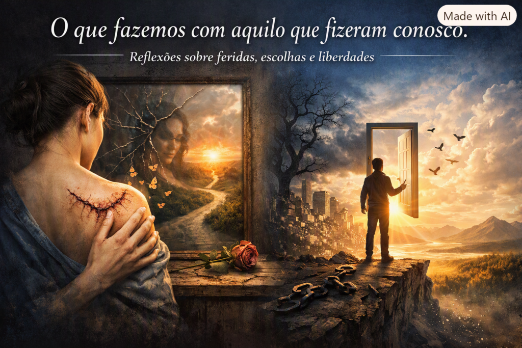O que fazemos com aquilo que fizeram conosco.